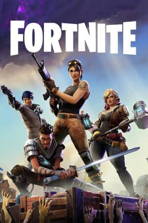 Fortnite game cover, which can be played BaseStack Dortmund esports café.