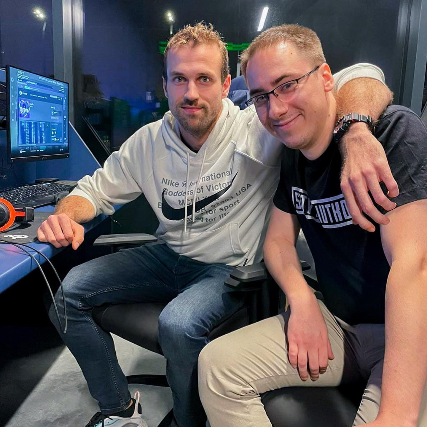 Gamers hanging out at BaseStack