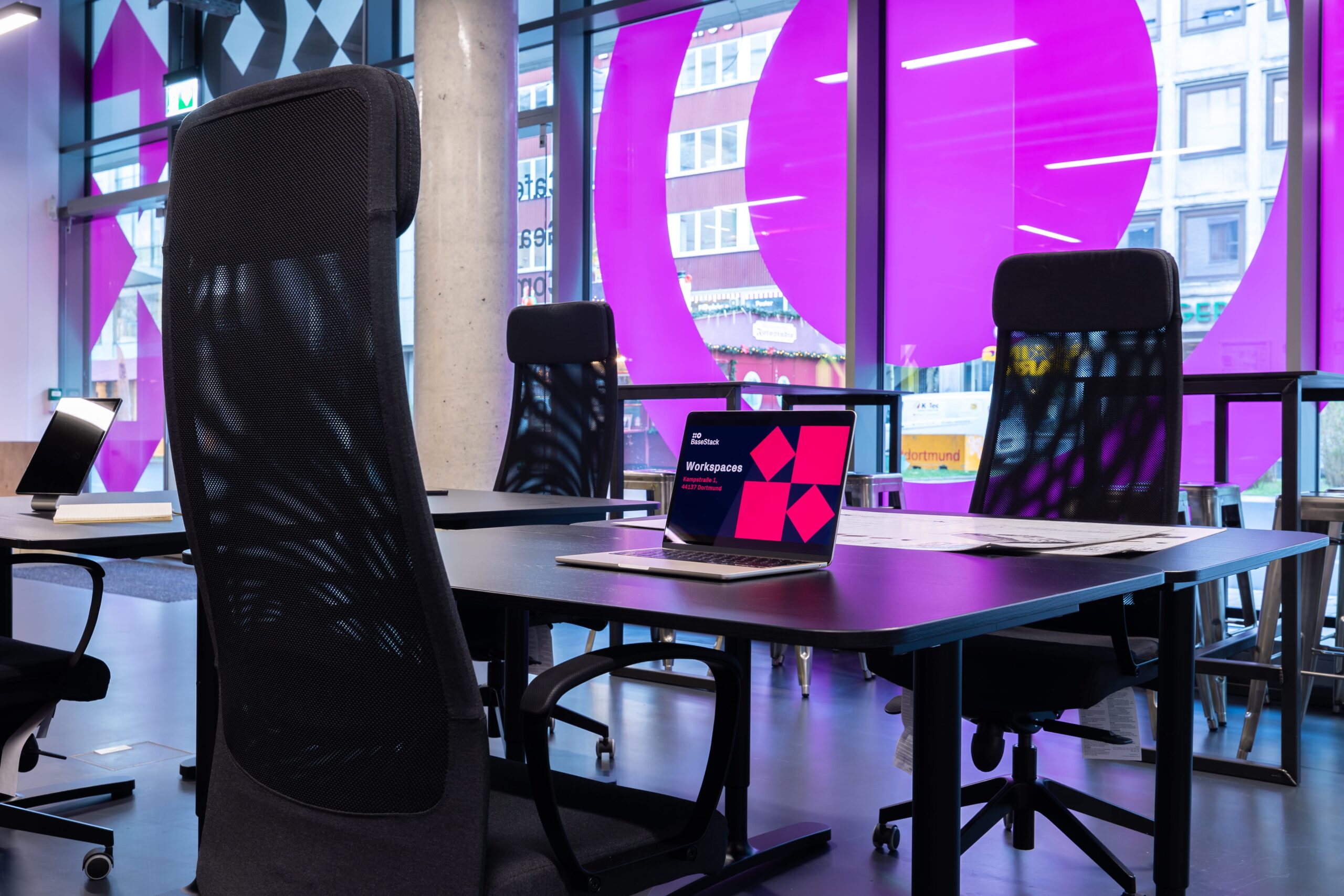 Coworking, hot desk and meeting rooms in central Dortmund