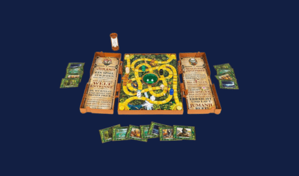 Jumanji Board Game at BaseStack Gaming Cafe in Dortmund