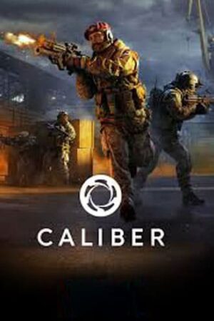Caliber game wallpaper. Operatives firing weapons while on the move.